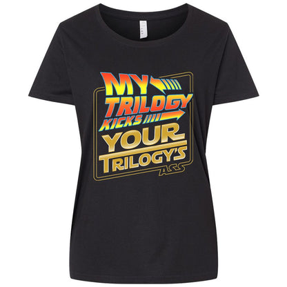 Ladies Curvy Jersey - 7REU9UM4 - Blended Black - 1