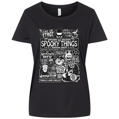 Ladies Curvy Jersey - V6BSLM3Y - Blended Black - 1