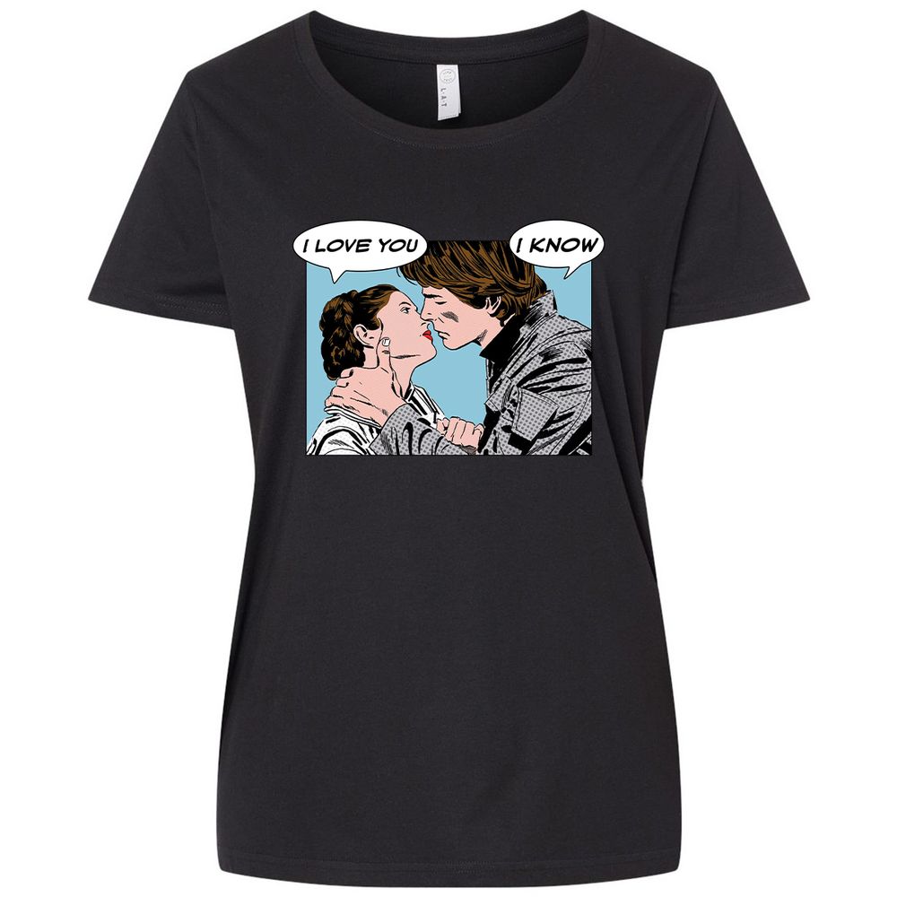 Ladies Curvy Jersey - Y3WNLZUD - Blended Black - 1