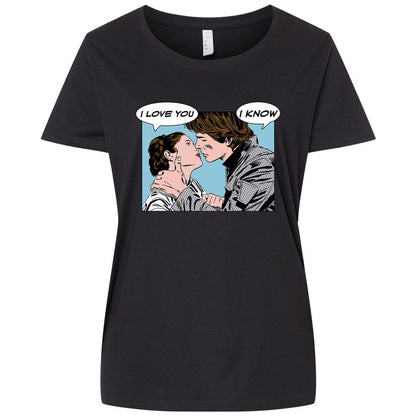 Ladies Curvy Jersey - Y3WNLZUD - Blended Black - 1