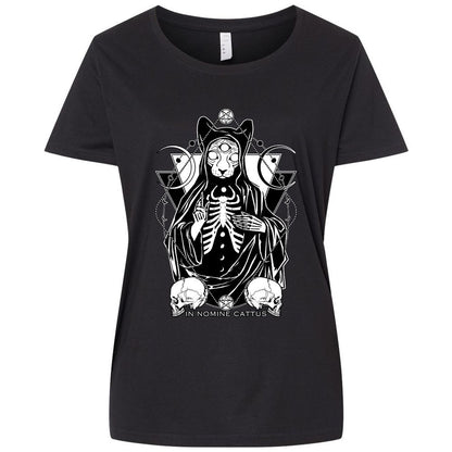 Ladies Curvy Jersey - TBWGBZ2Z - Blended Black - 1