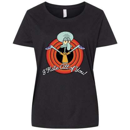 Ladies Curvy Jersey - FYP8B468 - Blended Black - 1