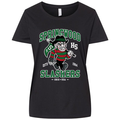 Ladies Curvy Jersey - YJLFLGX2 - Blended Black - 1