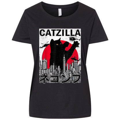 Ladies Curvy Jersey - Q5SJSEWQ - Blended Black - 1