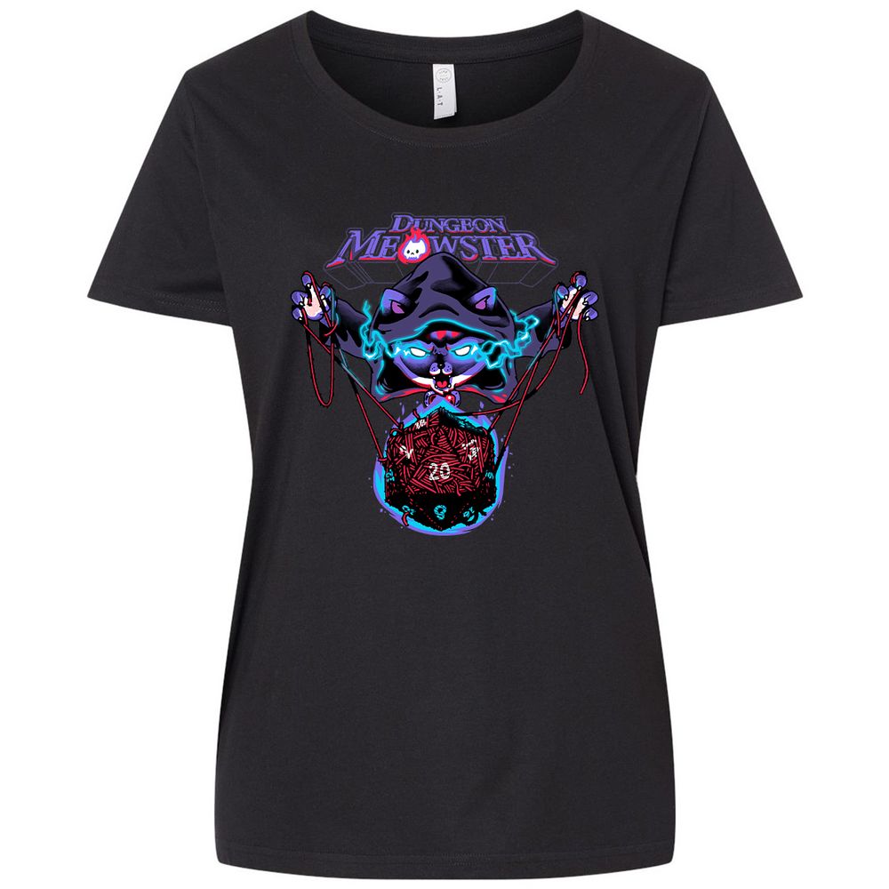 Ladies Curvy Jersey - TLD9GVPZ - Blended Black - 1