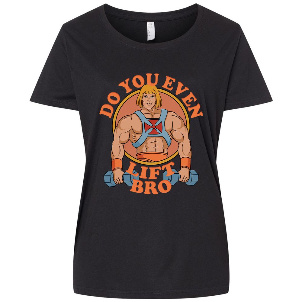 Ladies Curvy Jersey - 2R4QT9W2 - Blended Black - 1