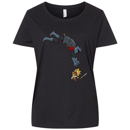 Ladies Curvy Jersey - TDP1TWW4 - Blended Black - 1