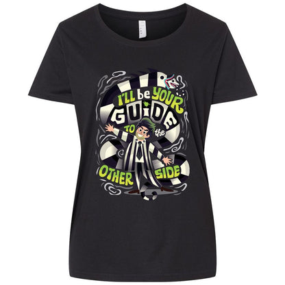 Ladies Curvy Jersey - XVEMGA9M - Blended Black - 1