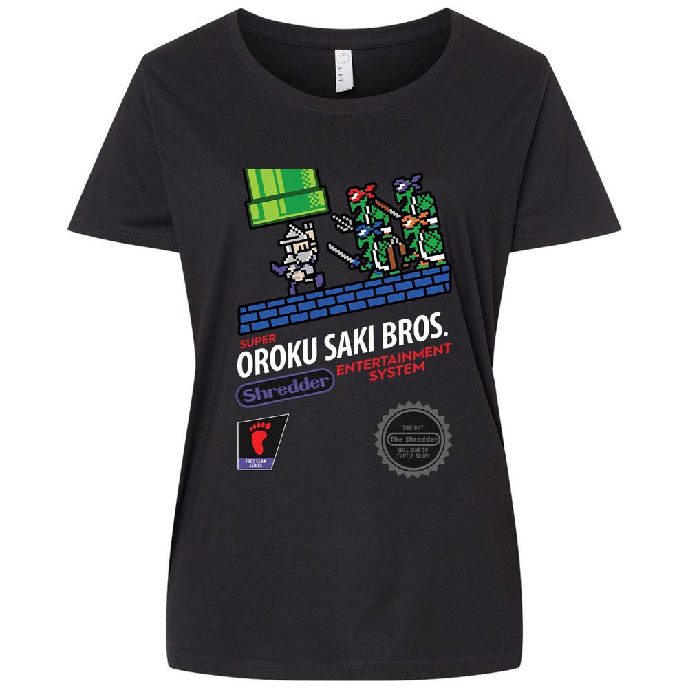 Ladies Curvy Jersey - 6BB7BH3S - Blended Black - 1