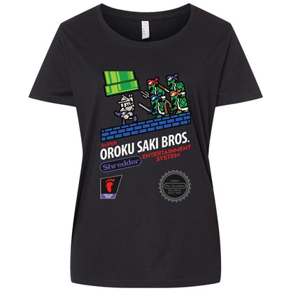 Ladies Curvy Jersey - 6BB7BH3S - Blended Black - 1