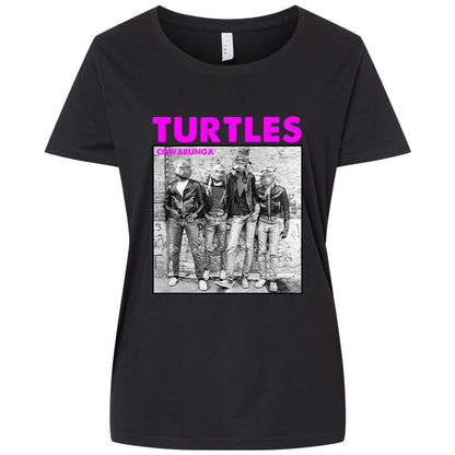 Ladies Curvy Jersey - 4BAK9FGC - Blended Black - 1