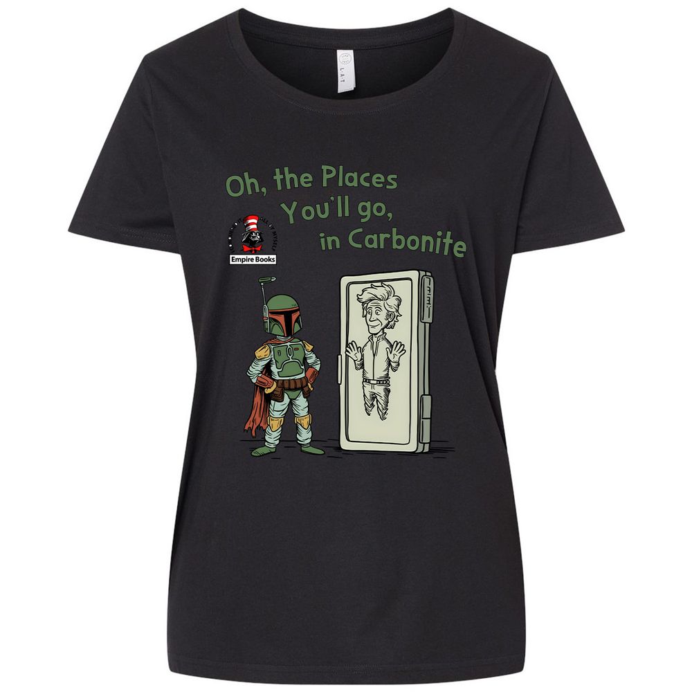 Ladies Curvy Jersey - B8X3N1RT - Blended Black - 1