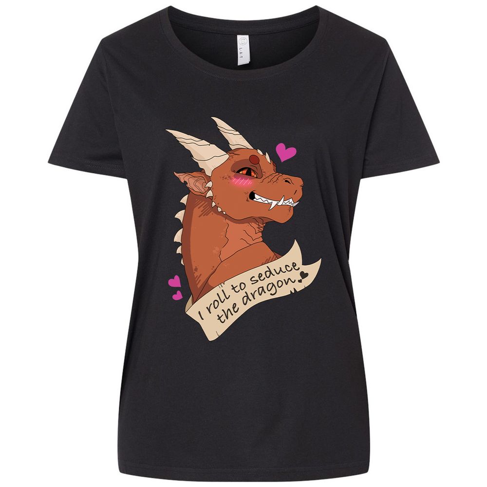 Ladies Curvy Jersey - T4HAEV5T - Blended Black - 1