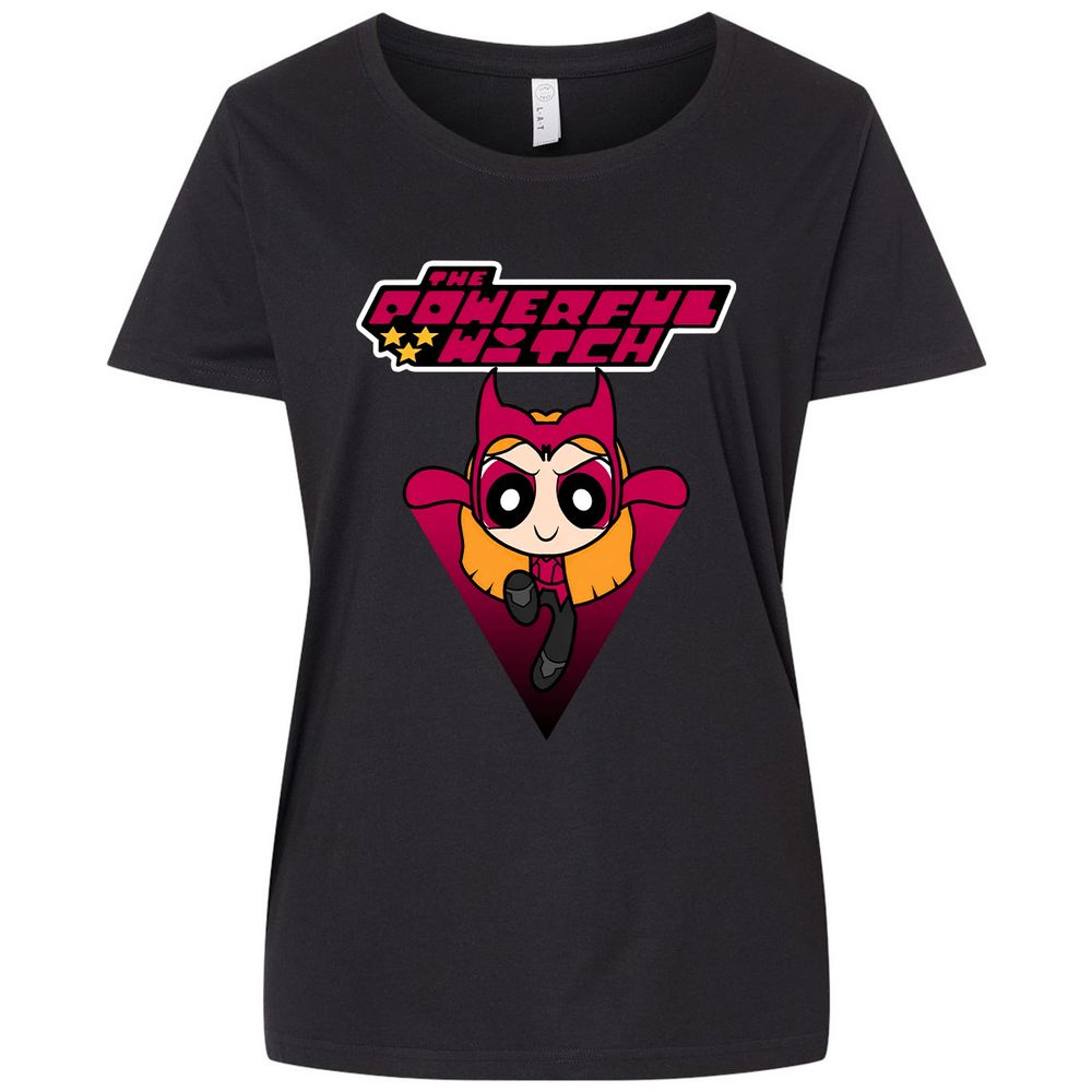 Ladies Curvy Jersey - DNJSGGDP - Blended Black - 1