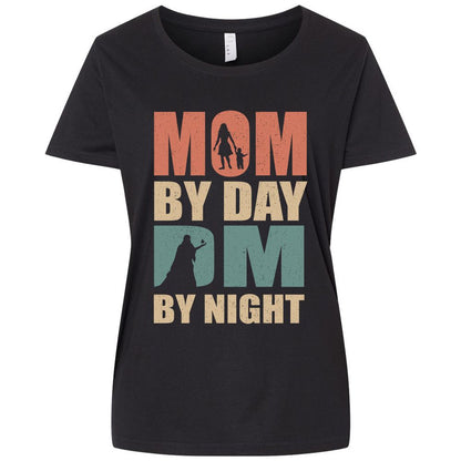 Ladies Curvy Jersey - HJJLLC64 - Blended Black - 1