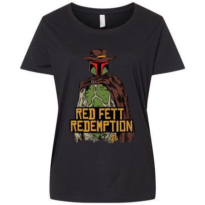 Ladies Curvy Jersey - 76B93V89 - Blended Black - 1