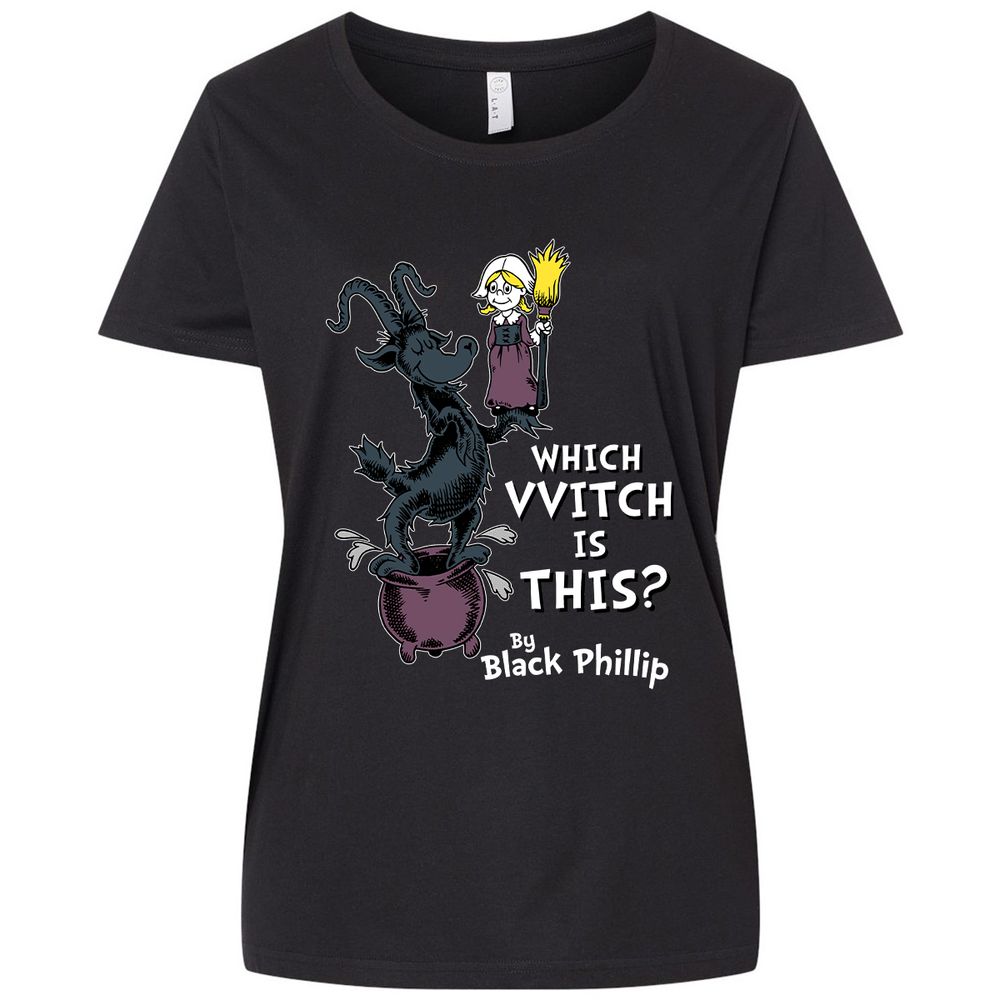 Ladies Curvy Jersey - HH7N1X6U - Blended Black - 1