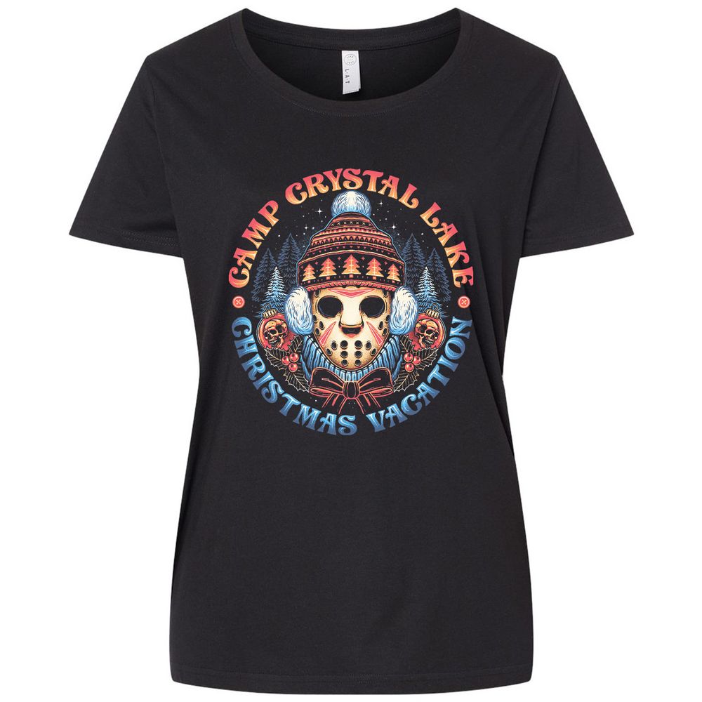 Ladies Curvy Jersey - QZ4J15B8 - Blended Black - 1