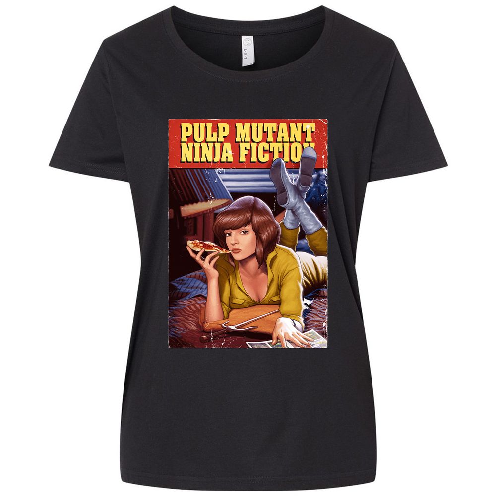 Ladies Curvy Jersey - J5J824FV - Blended Black - 1