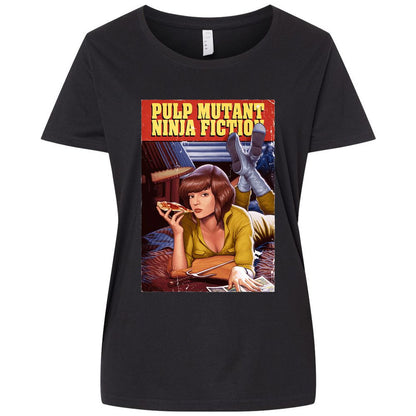 Ladies Curvy Jersey - J5J824FV - Blended Black - 1