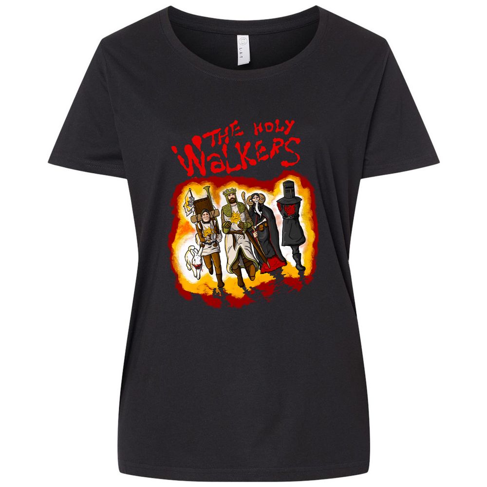 Ladies Curvy Jersey - HE9QTD43 - Blended Black - 1