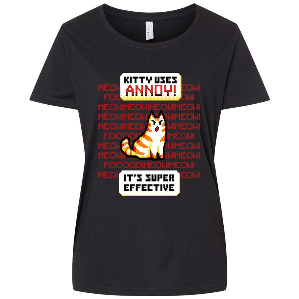 Ladies Curvy Jersey - XTG57RW4 - Blended Black - 1