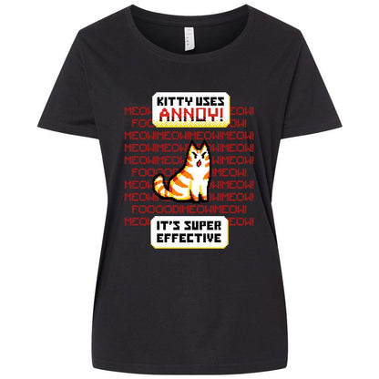 Ladies Curvy Jersey - XTG57RW4 - Blended Black - 1