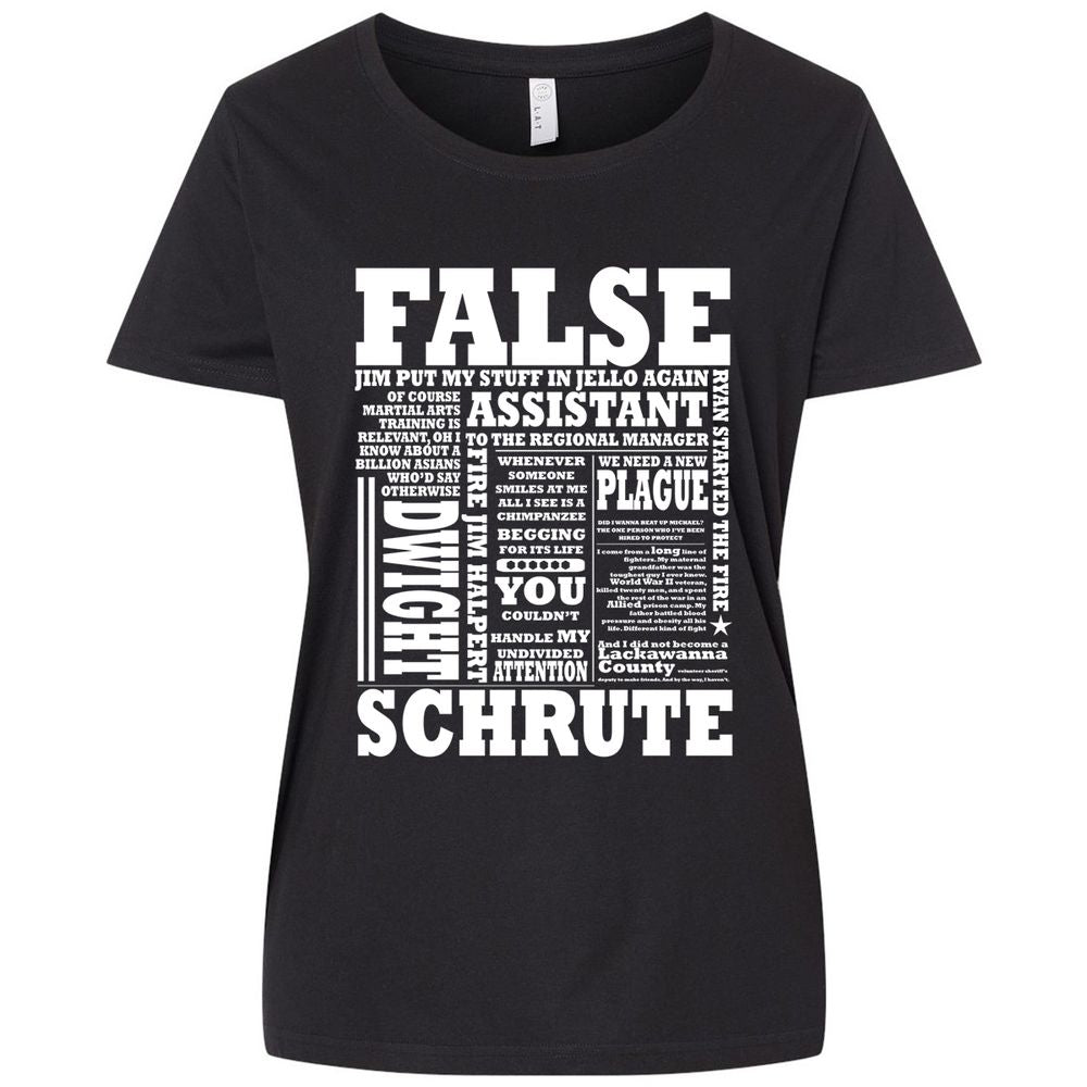 Ladies Curvy Jersey - 7WPLWAEK - Blended Black - 1