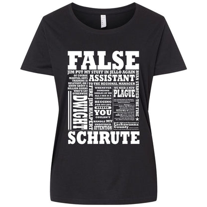 Ladies Curvy Jersey - 7WPLWAEK - Blended Black - 1