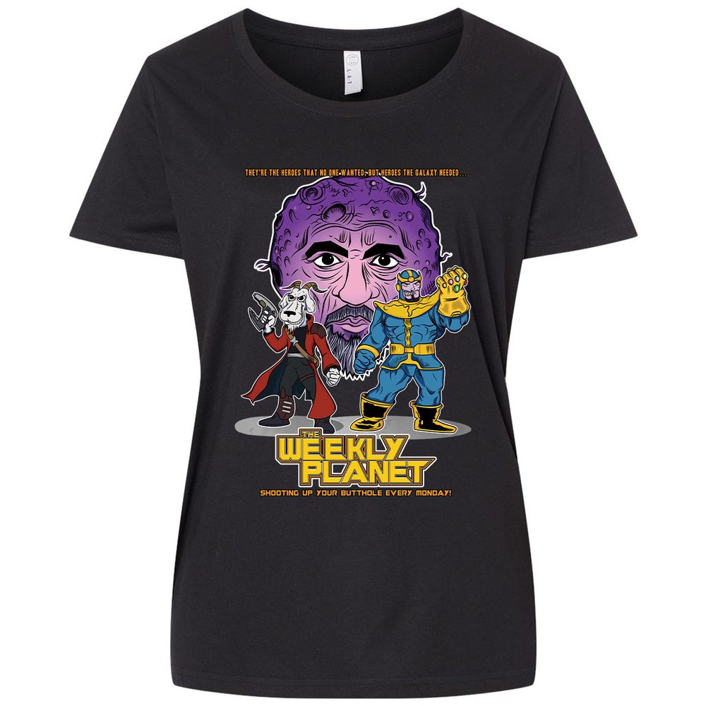 Ladies Curvy Jersey - 36AM3DQS - Blended Black - 1