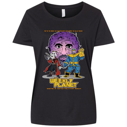 Ladies Curvy Jersey - 36AM3DQS - Blended Black - 1