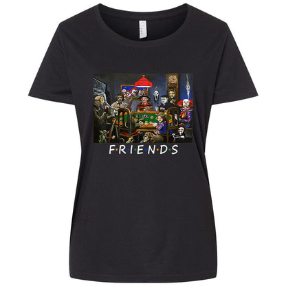 Ladies Curvy Jersey - YGCHH87G - Blended Black - 1