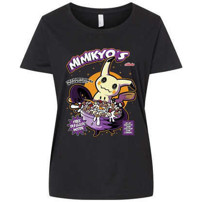 Ladies Curvy Jersey - AFUHUPWR - Blended Black - 1