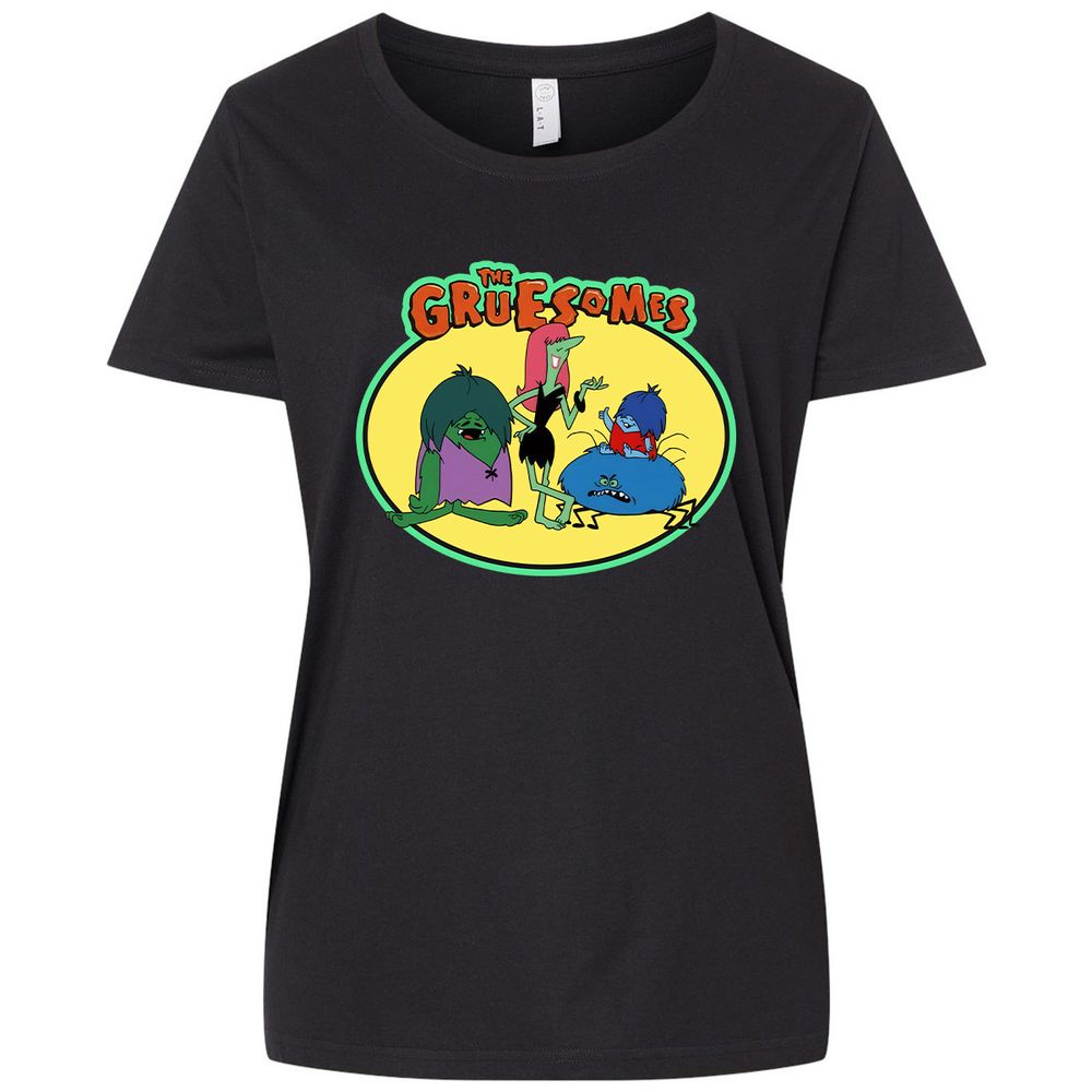 Ladies Curvy Jersey - LCPYVXYT - Blended Black - 1