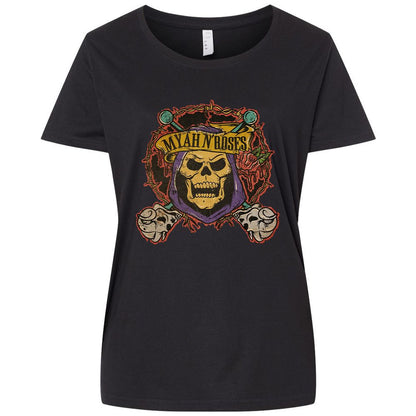 Ladies Curvy Jersey - 5H7RJ79B - Blended Black - 1