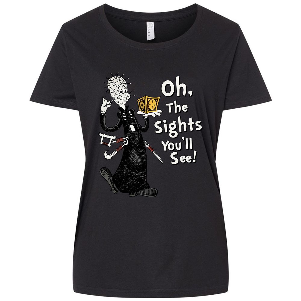 Ladies Curvy Jersey - 674J95ZC - Blended Black - 1