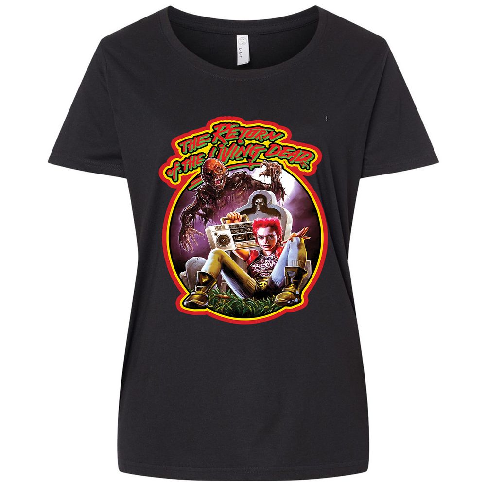 Ladies Curvy Jersey - JH8C4S5S - Blended Black - 1