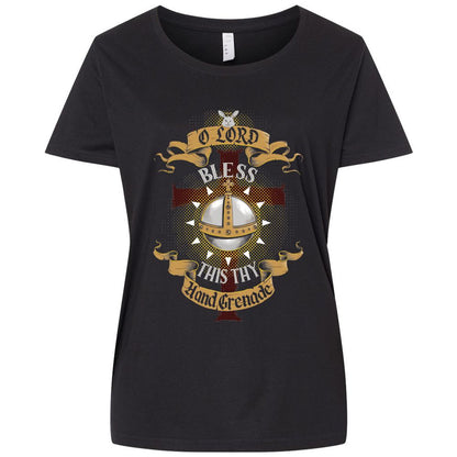 Ladies Curvy Jersey - CFGB33HC - Blended Black - 1