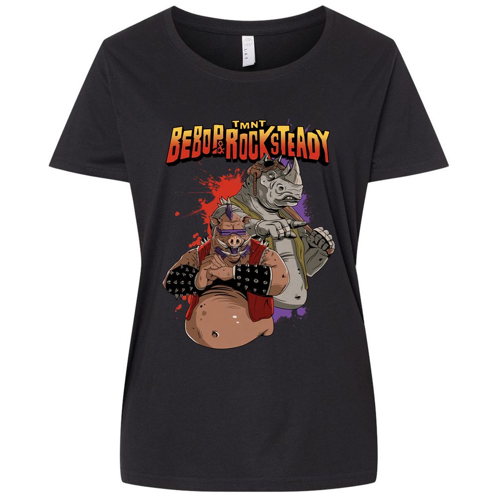 Ladies Curvy Jersey - GC7TBLG5 - Blended Black - 1