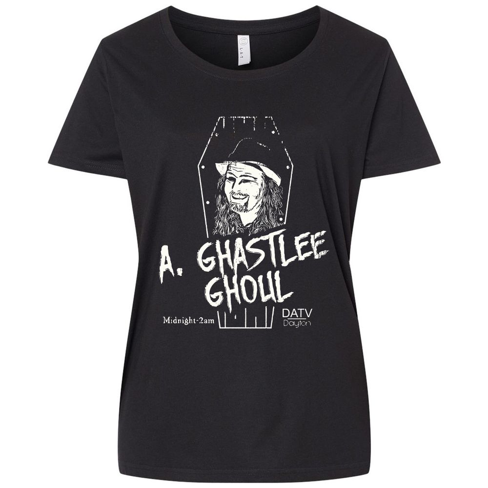 Ladies Curvy Jersey - 4BRCAQ1Z - Blended Black - 1