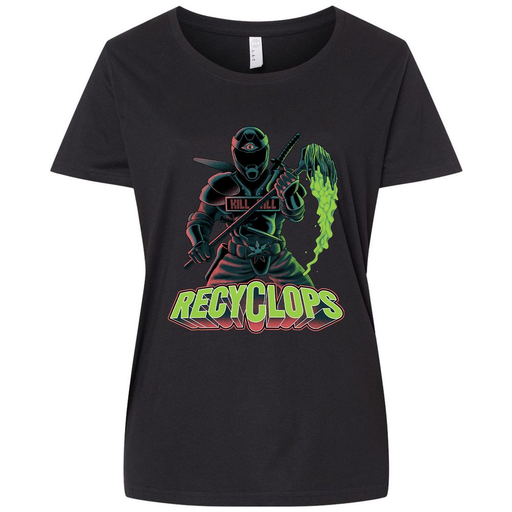 Ladies Curvy Jersey - S5MMCAMS - Blended Black - 1