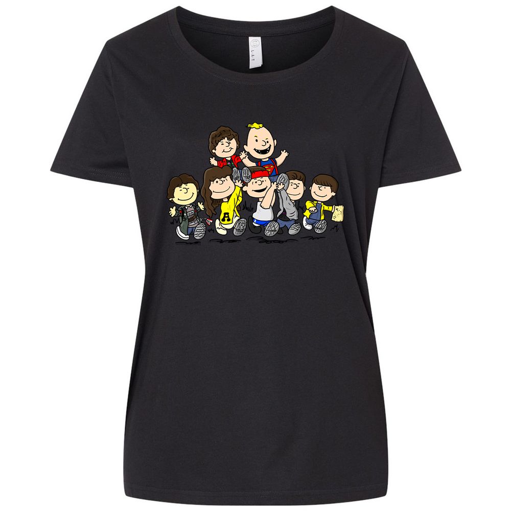 Ladies Curvy Jersey - WSK1EF8N - Blended Black - 1