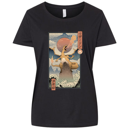 Ladies Curvy Jersey - S7AS5Q5N - Blended Black - 1