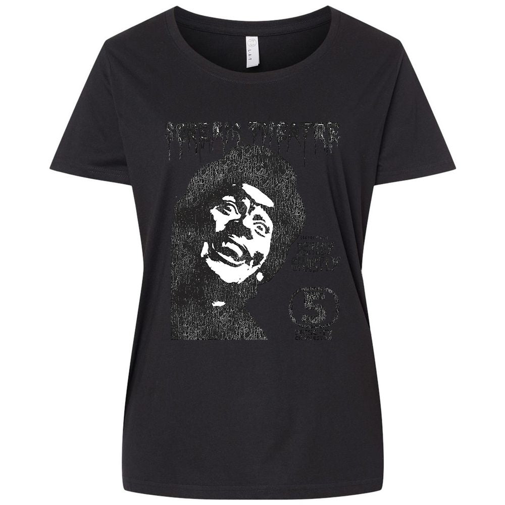 Ladies Curvy Jersey - TF8UT1DE - Blended Black - 1