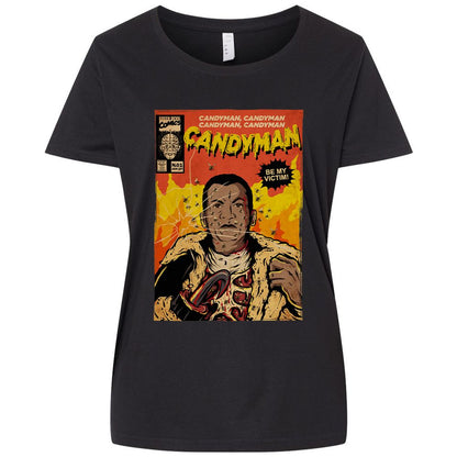 Ladies Curvy Jersey - VK2NUPAS - Blended Black - 1