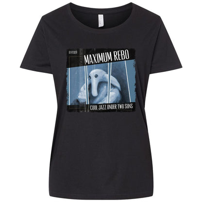 Ladies Curvy Jersey - 24Q8CSTT - Blended Black - 1