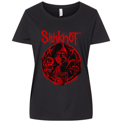 Ladies Curvy Jersey - JWKMS7X8 - Blended Black - 1