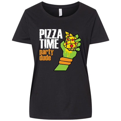 Ladies Curvy Jersey - F5Q7PPCE - Blended Black - 1