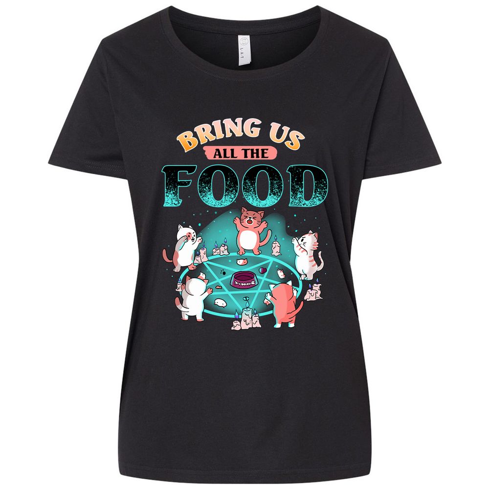 Ladies Curvy Jersey - 8ZT7VZ87 - Blended Black - 1