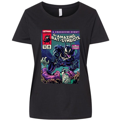 Ladies Curvy Jersey - 9HAWDFJW - Blended Black - 1